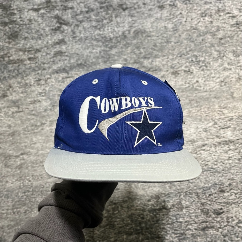 NEW Vintage Dallas Cowboys Snapback Hat NFL Embroidered Logo 90s Adjustable‎ Cap